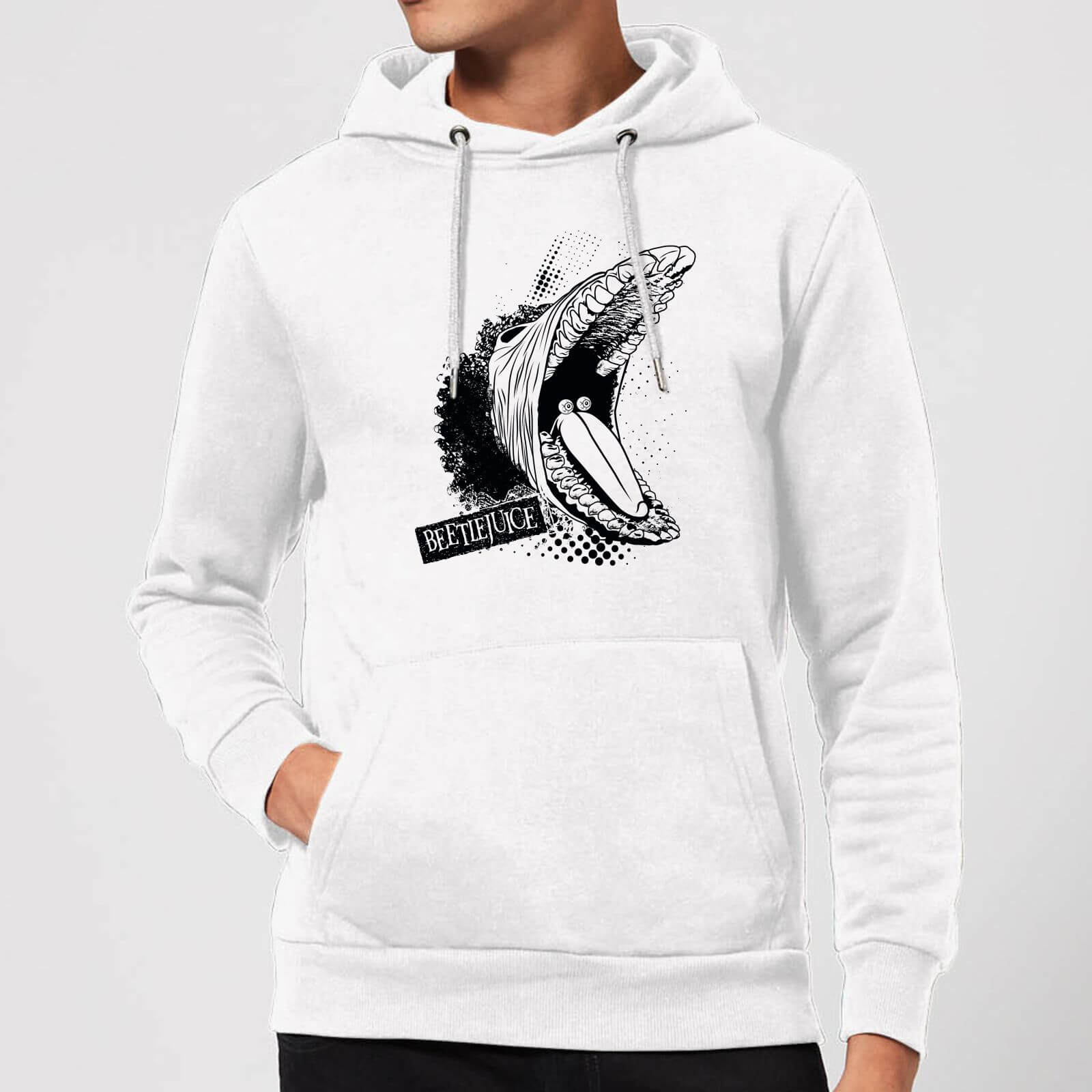 Bild von Beetlejuice Barbara Monster Hoodie - White - M - Weiß