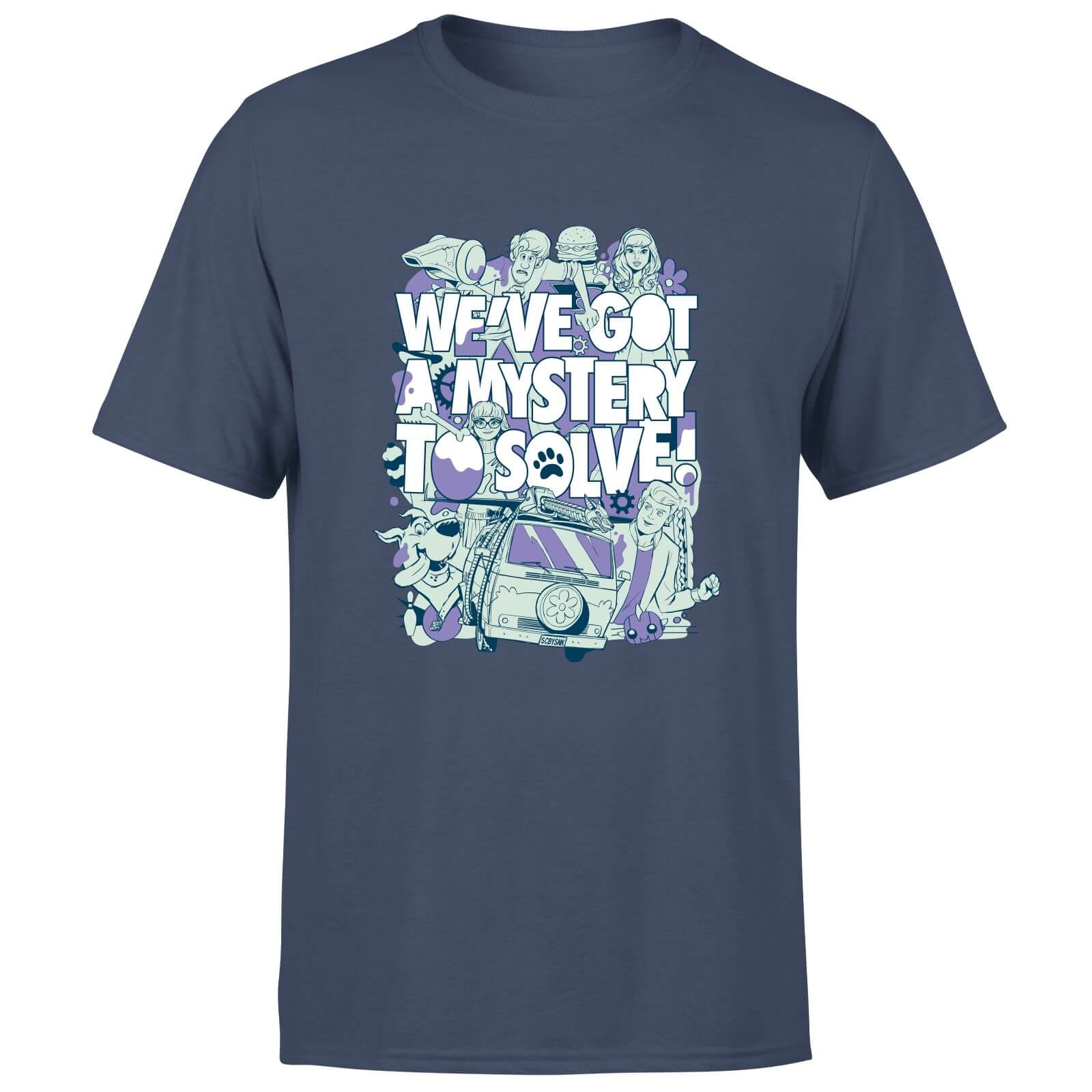 Bild von We've Got A Mystery To Solve! Men's T-Shirt - Navy - XXL