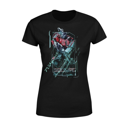 Bild von Transformers Sideswipe Tech Damen T-Shirt - Schwarz - S