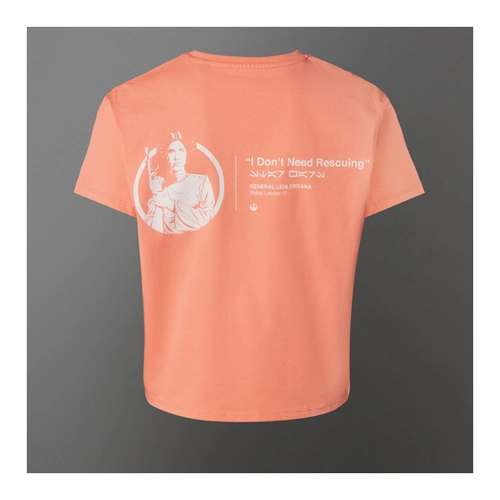 Bild von Star Wars Princess Leia Women's Cropped T-Shirt - Korallenrot - XL
