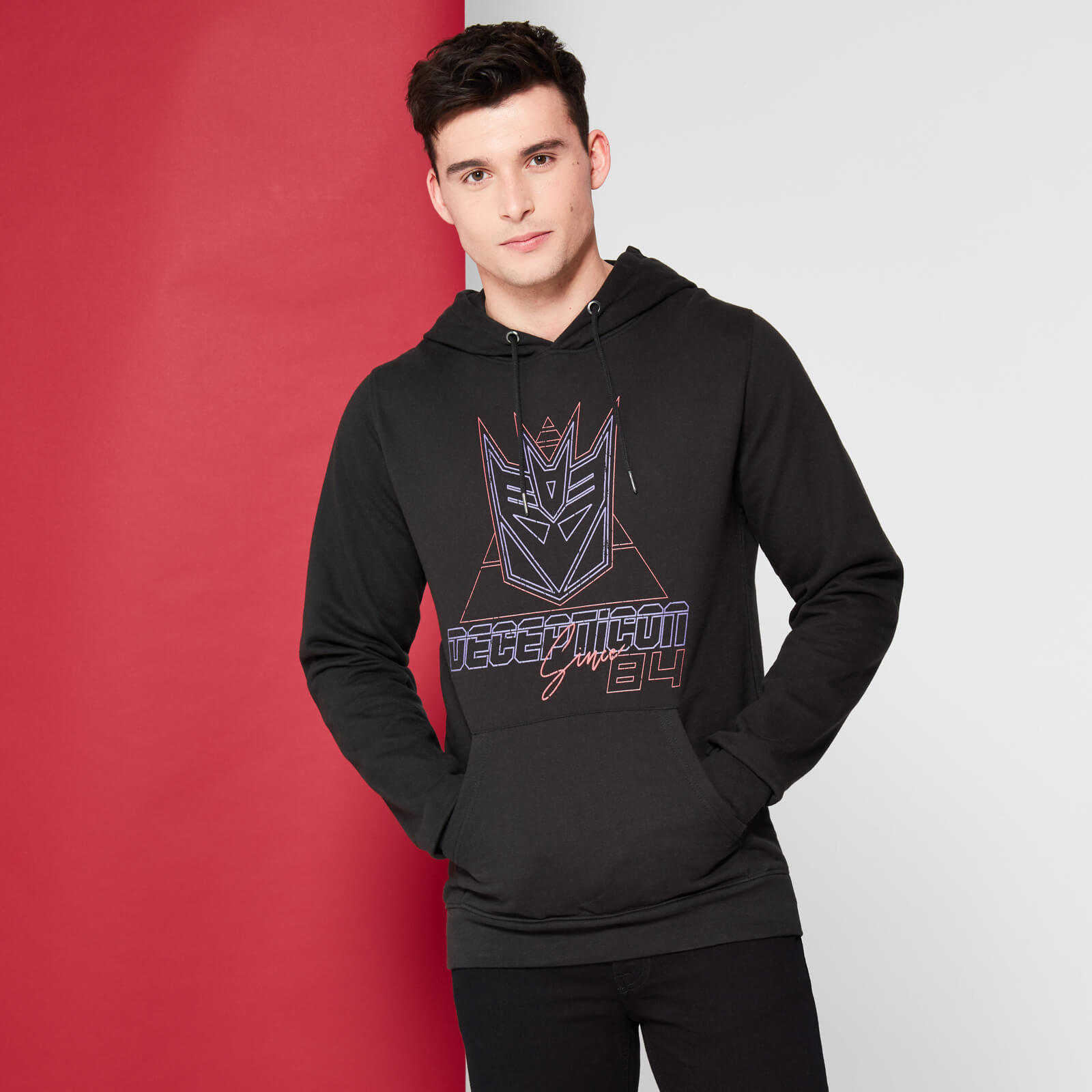 Bild von Transformers Decepticon Since '84 Hoodie - Schwarz - S