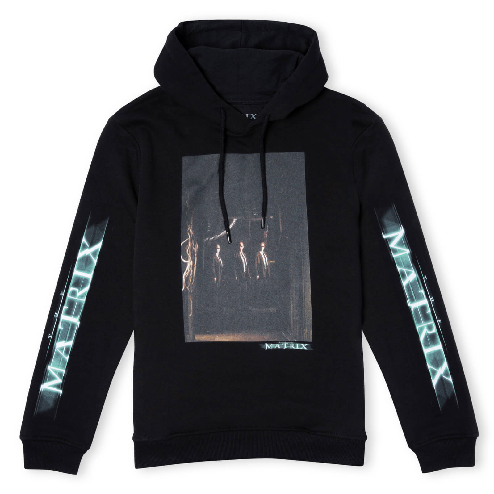 Bild von The Matrix Code Hoodie - Schwarz - L