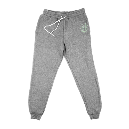 Bild von Rick and Morty Rick Embroidered Unisex Joggers - Grey