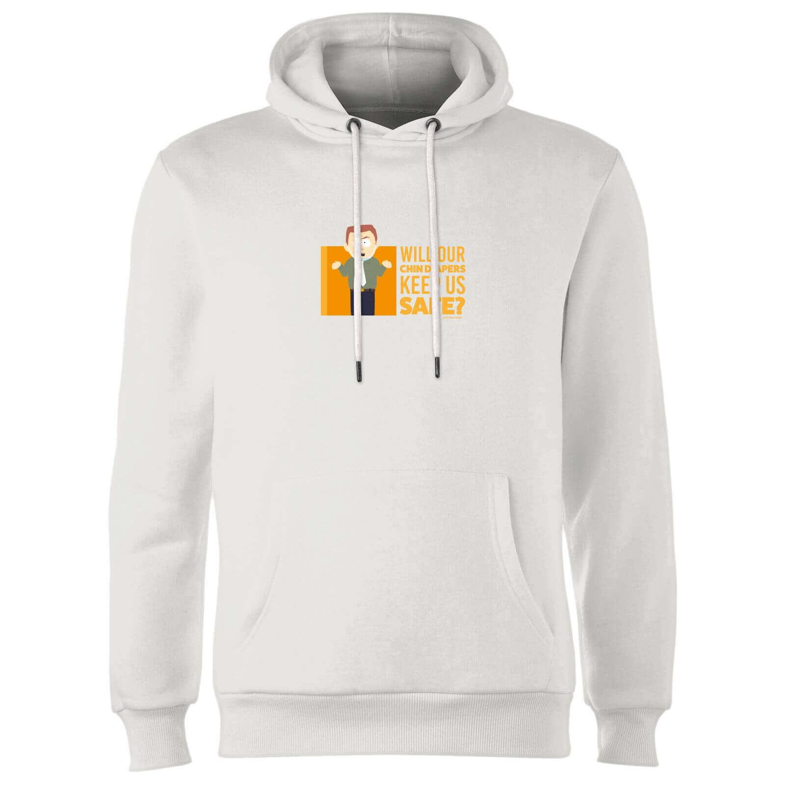Bild von South Park Chin Diapers Unisex Hoodie - White - L