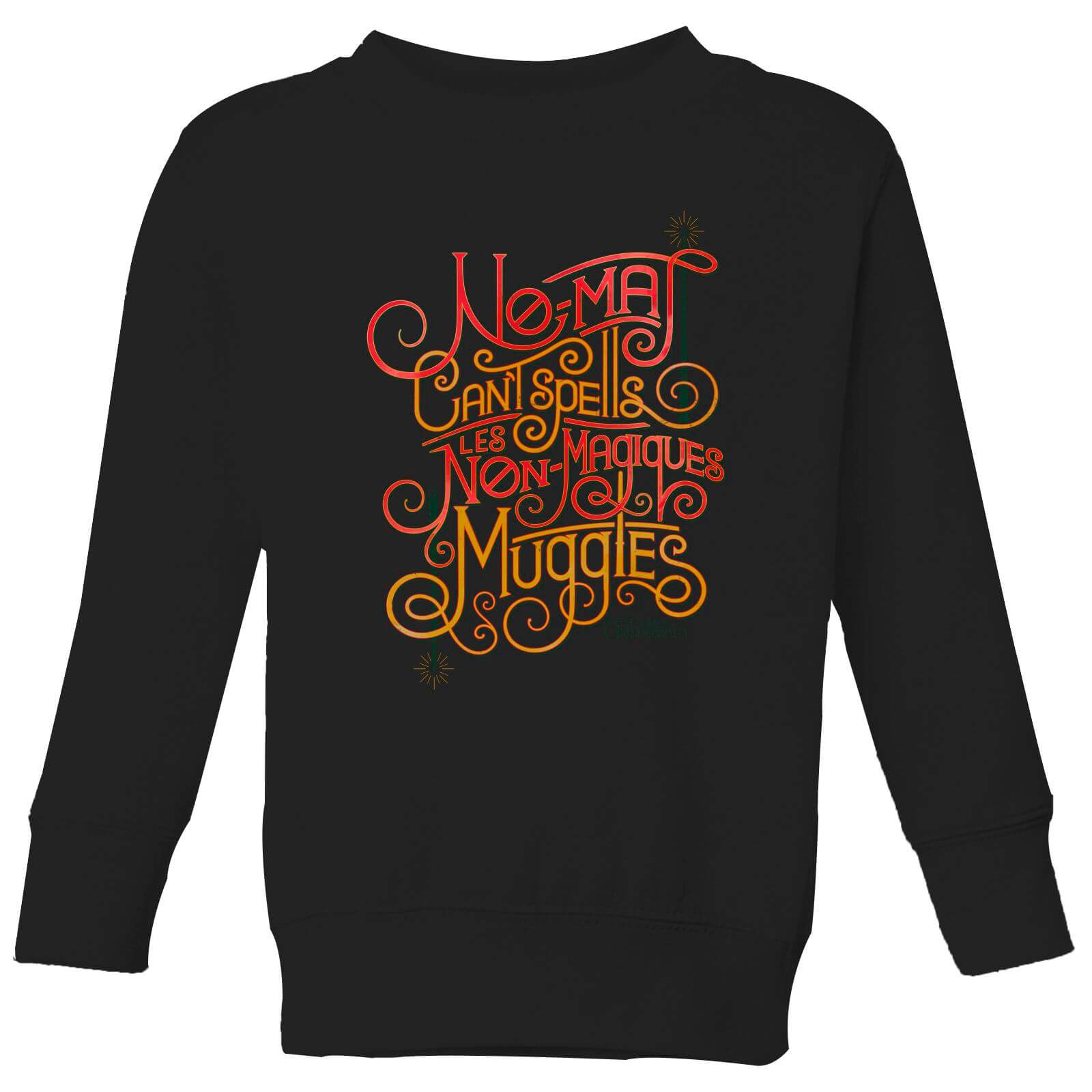 Bild von Fantastic Beasts No-Maj Kids' Sweatshirt - Black - 5-6 Jahre