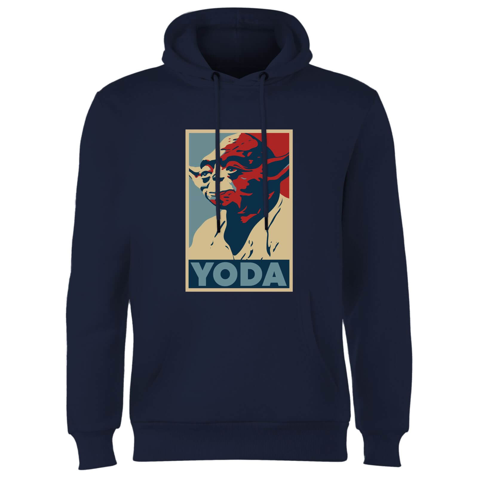Bild von Star Wars Classic Yoda Poster Hoodie - Navy - XL