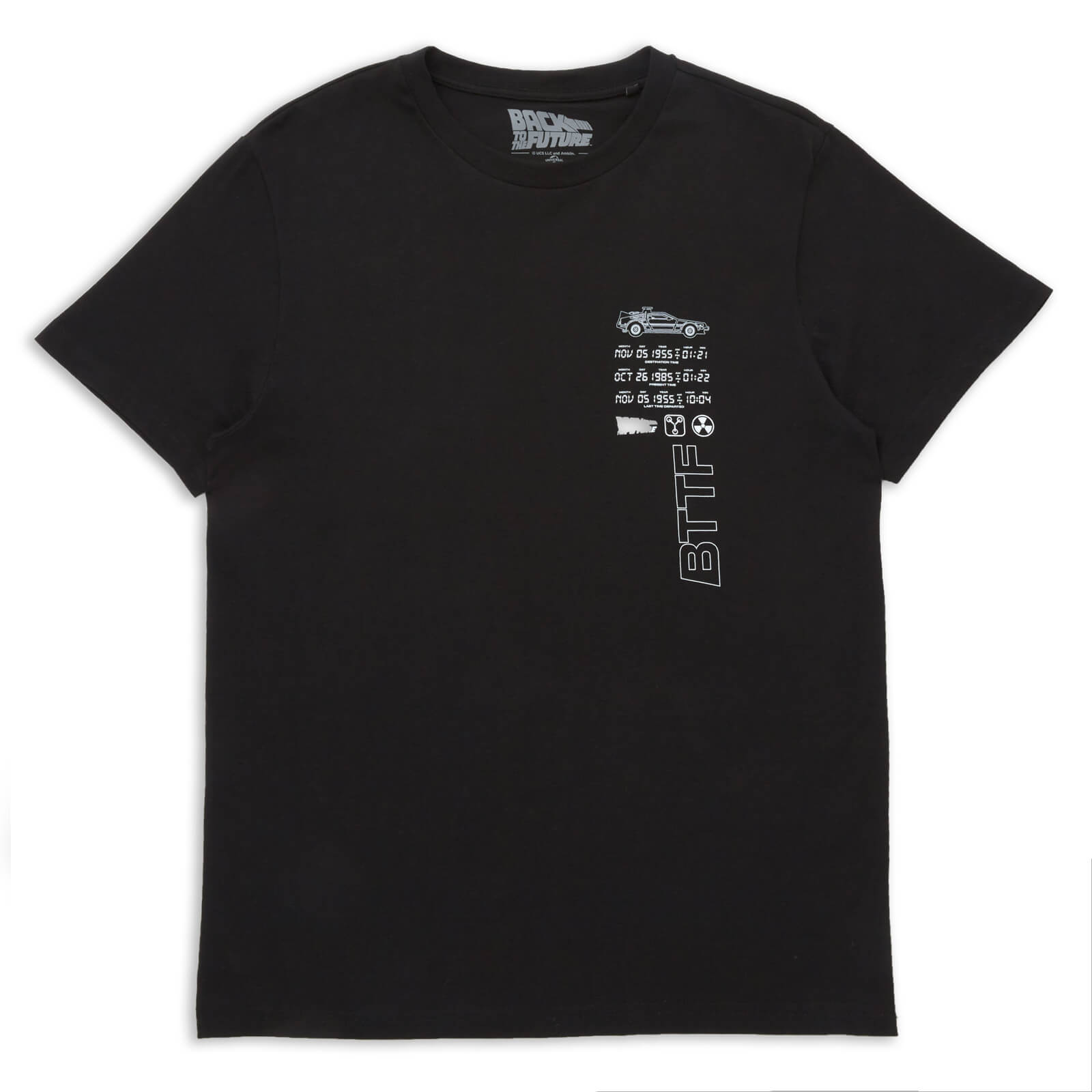 Bild von Back To The Future 88MPH Men's T-Shirt - Black - XL