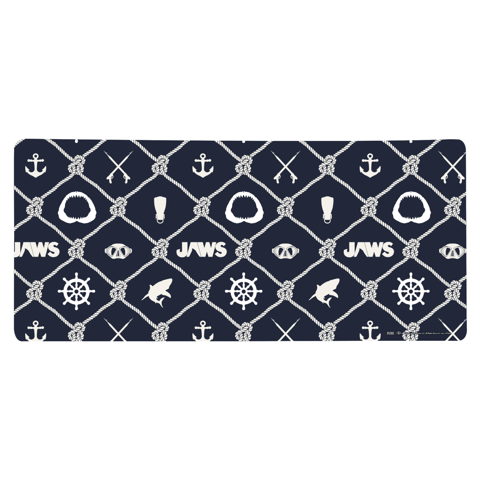Bild von Jaws Icons Gaming Mouse Mat - Groß