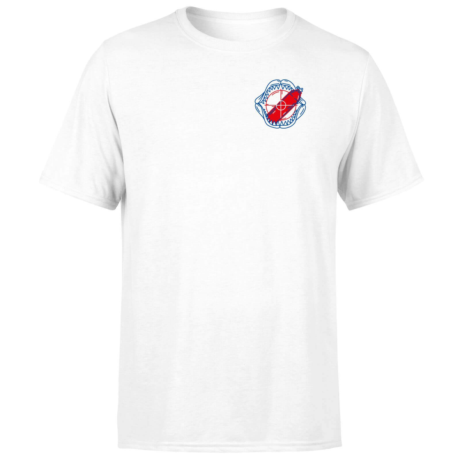 Bild von Jaws Smile Men's T-Shirt - White - XXL