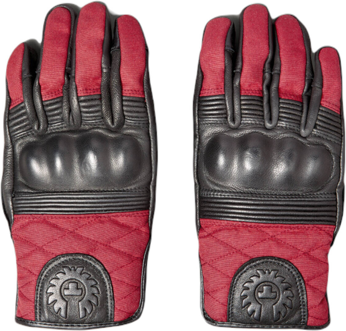 Bild von Belstaff Hampstead Motorradhandschuhe, schwarz-rot, Größe 2XL für Männer