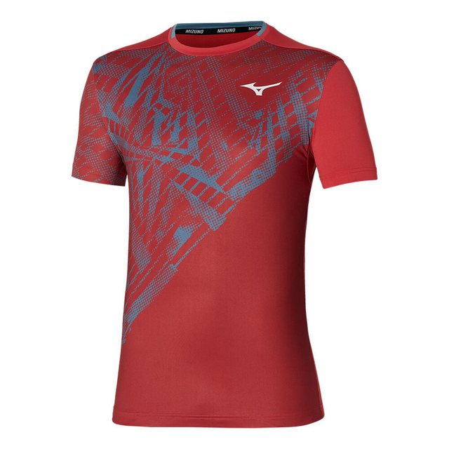 Bild von Mizuno Mugen Shadow Graphic T-Shirt Herren in rot, Größe: XXL