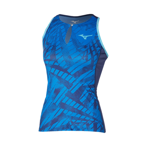 Bild von Mugen Printed Tank-Top Damen - Blau von Mizuno