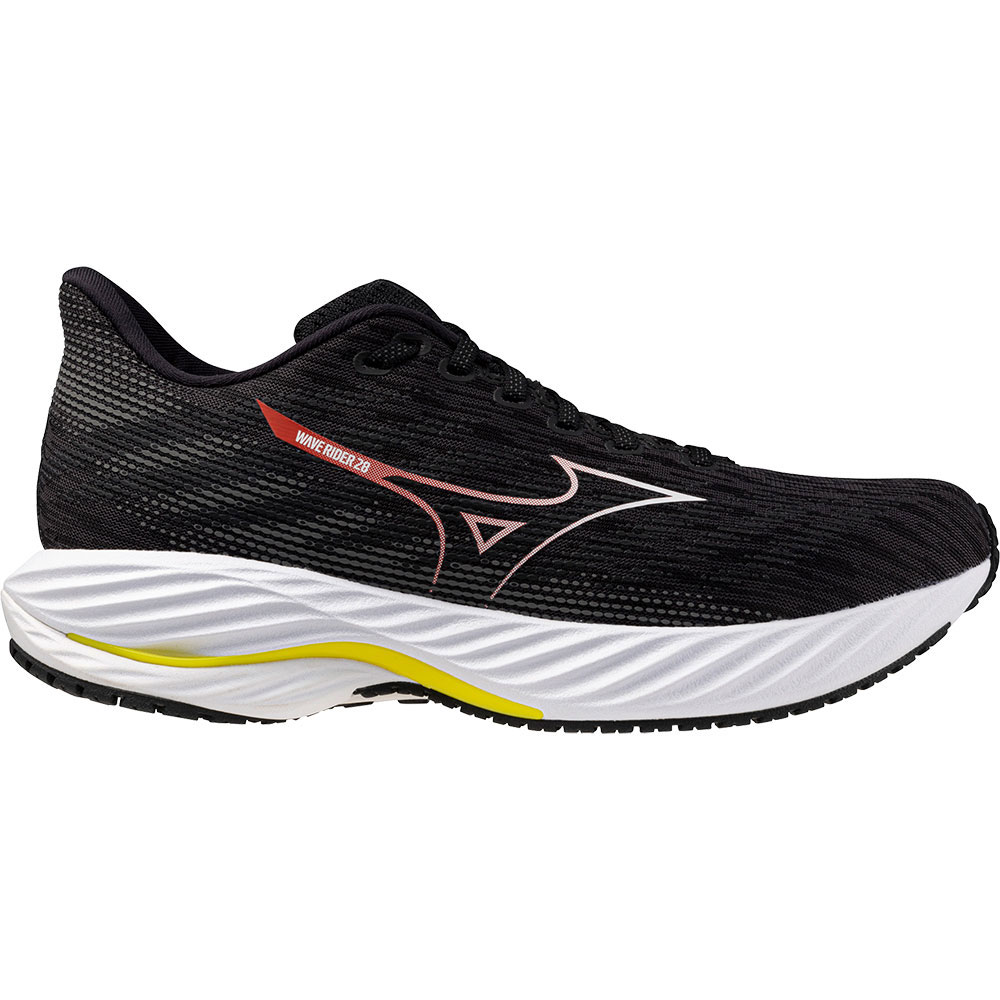 Bild von Mizuno Wave Rider 28 Running Shoes Schwarz EU 42 1/2 Mann