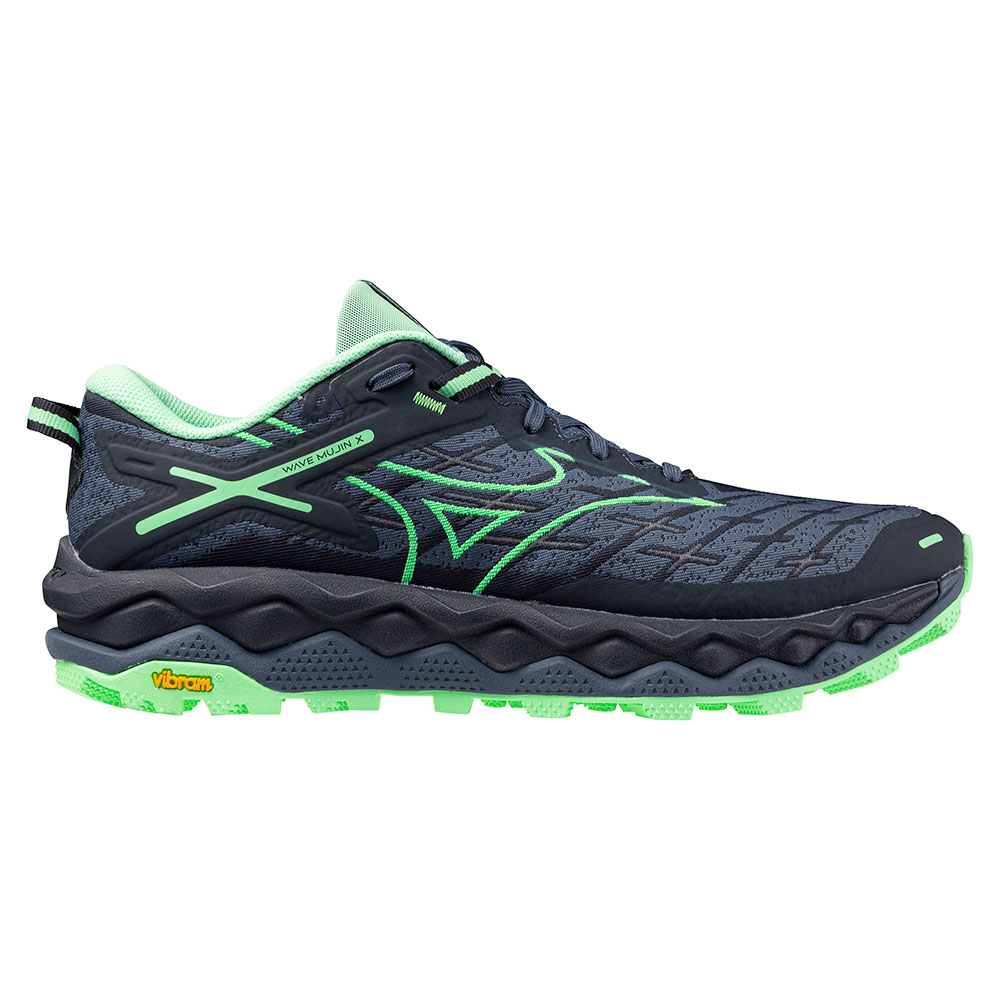 Bild von Mizuno Men's Wave Mujin 10 Vintage Indigo/neo Mint/india Ink