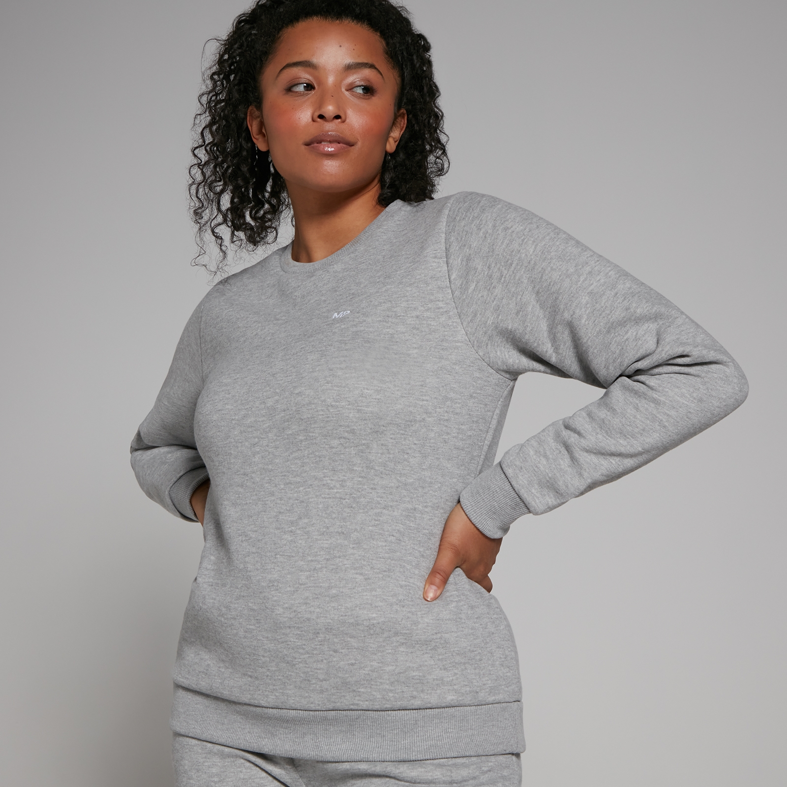 Bild von MP Damen Rest Day Sweatshirt - Grey Marl - XS
