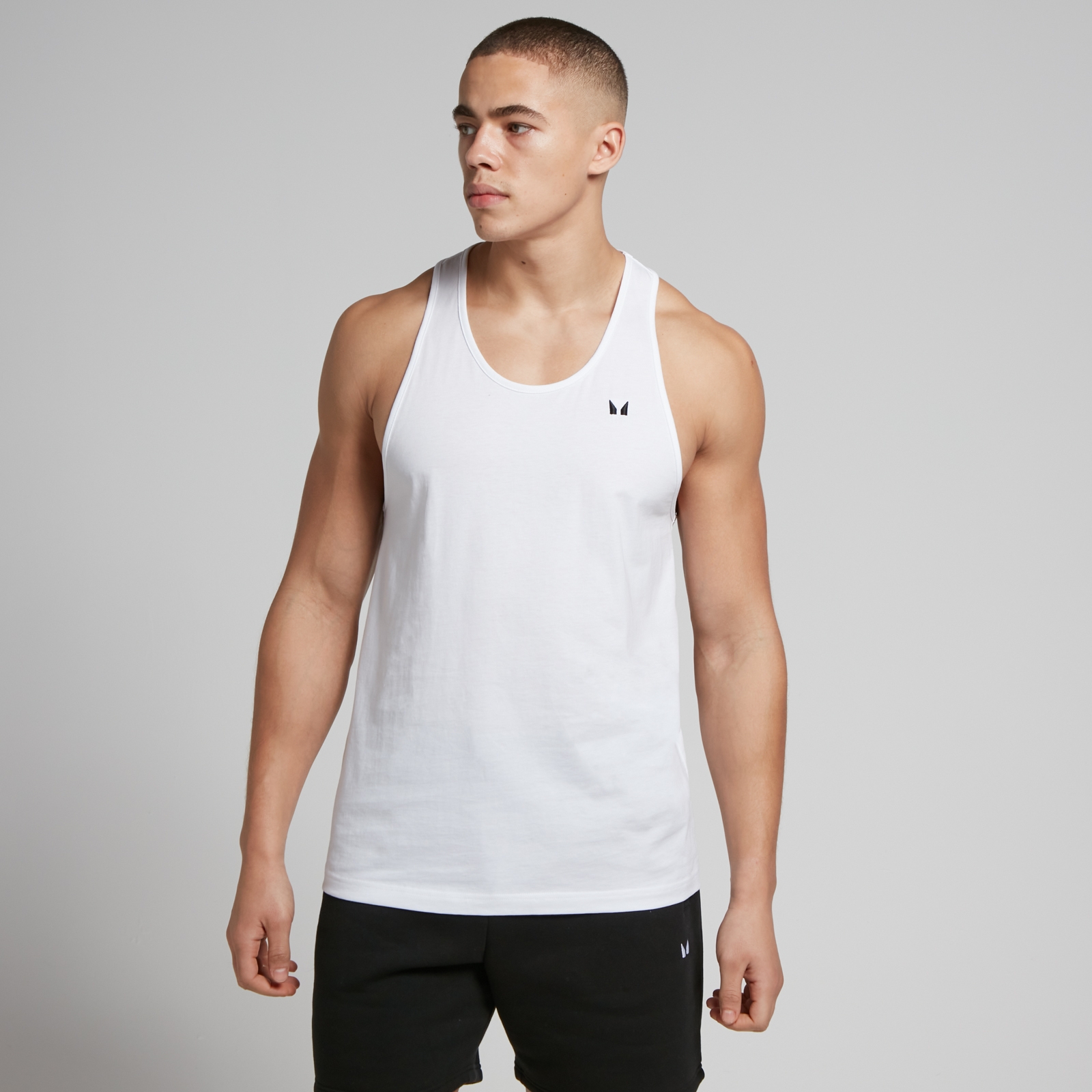 Bild von MP Herren Rest Day Stringer-Top – Weiß - XL