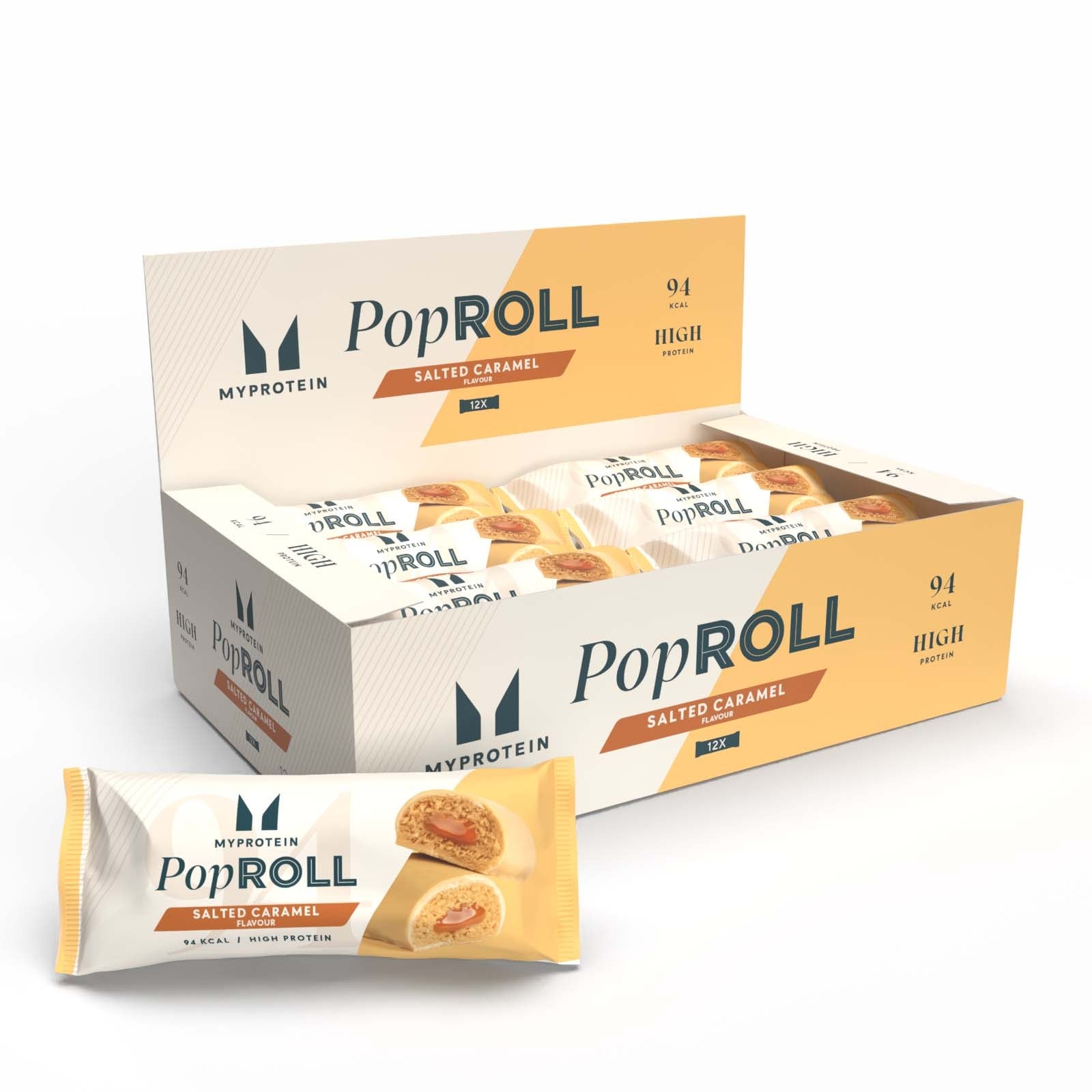 Bild von Pop Rolls - 12 x 27g - Gesalzenes Karamell