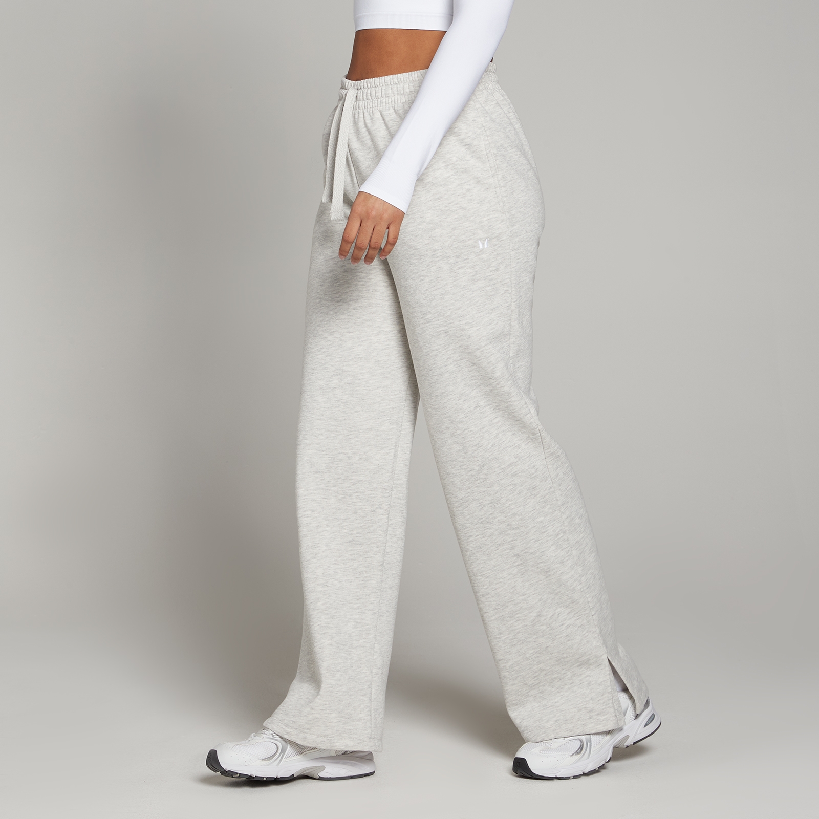 Bild von MP Damen Basics Jogginghose mit geradem Bein – Hellgrau - XXS
