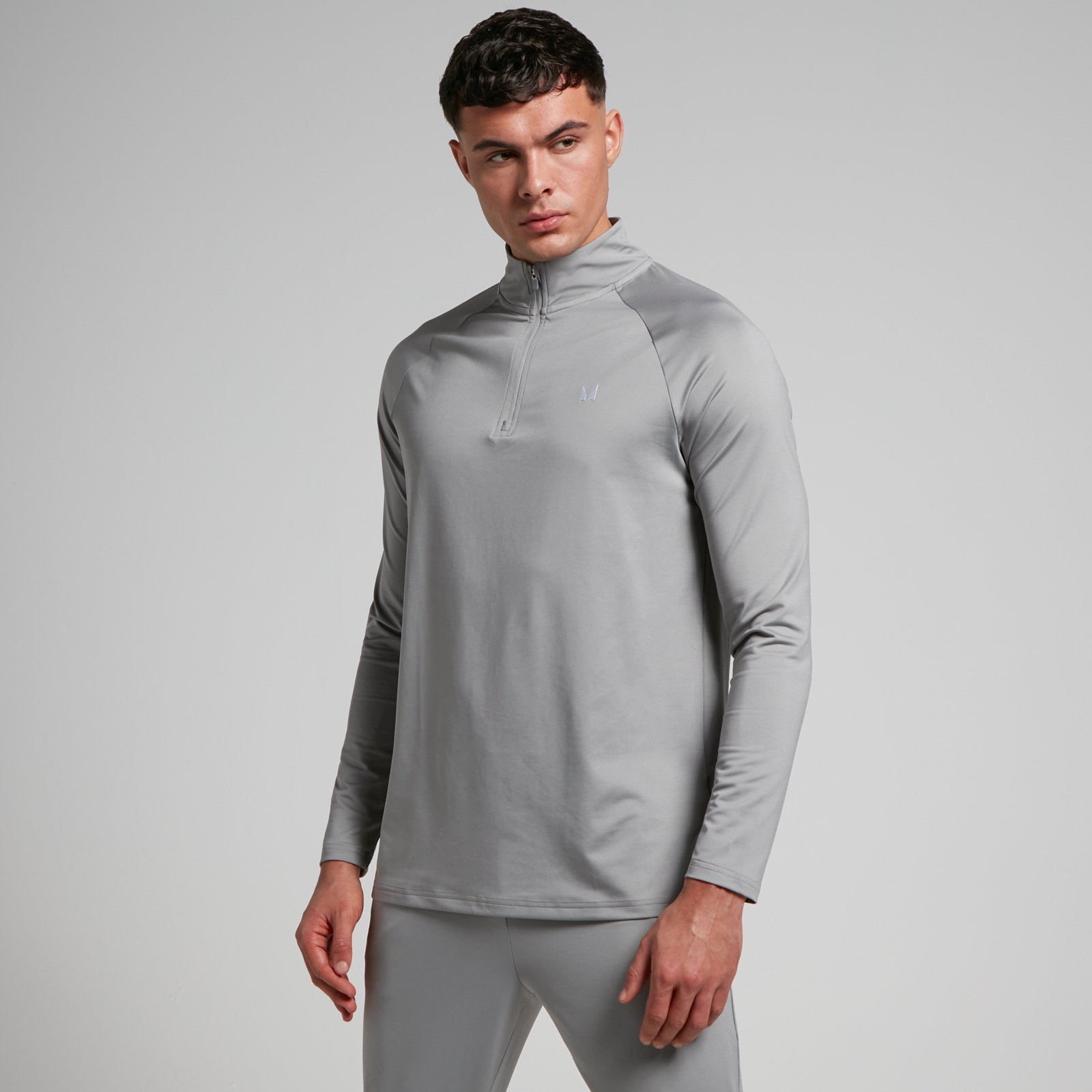 Bild von MP Herren Trainingstop mit 1/4-Reißverschluss — Storm - XL