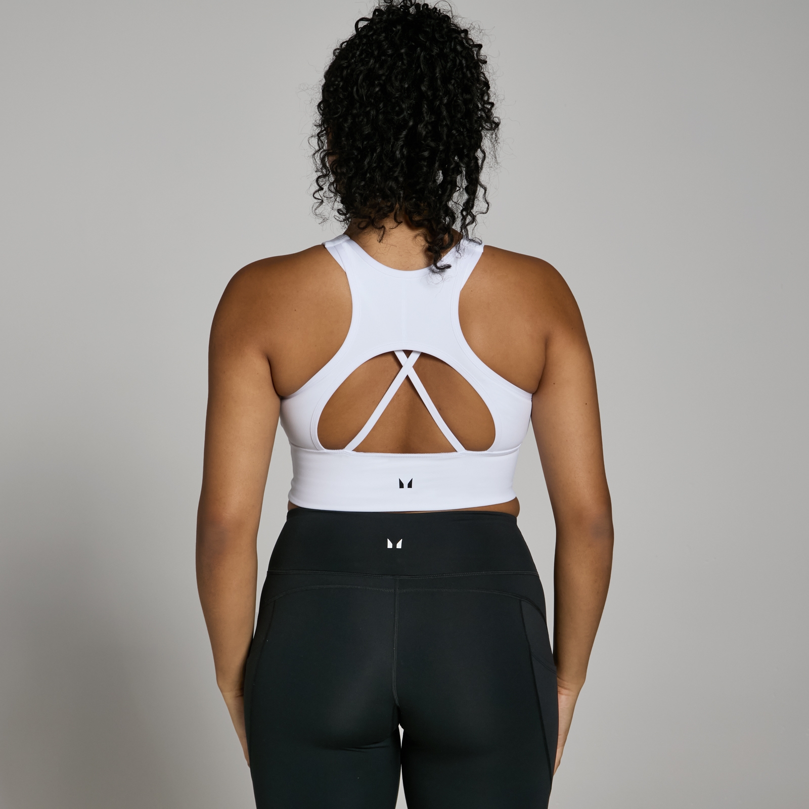 Bild von MP Damen Power Longline Sport-BH — Weiß - S