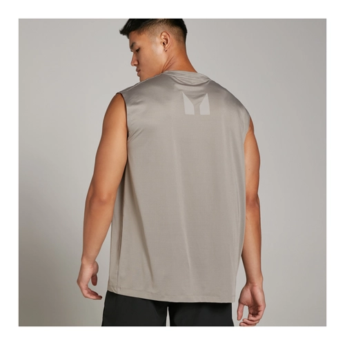 Bild von MP Herren Tempo Oversize-Netz-Trainings-Tanktop – Tonerde - L