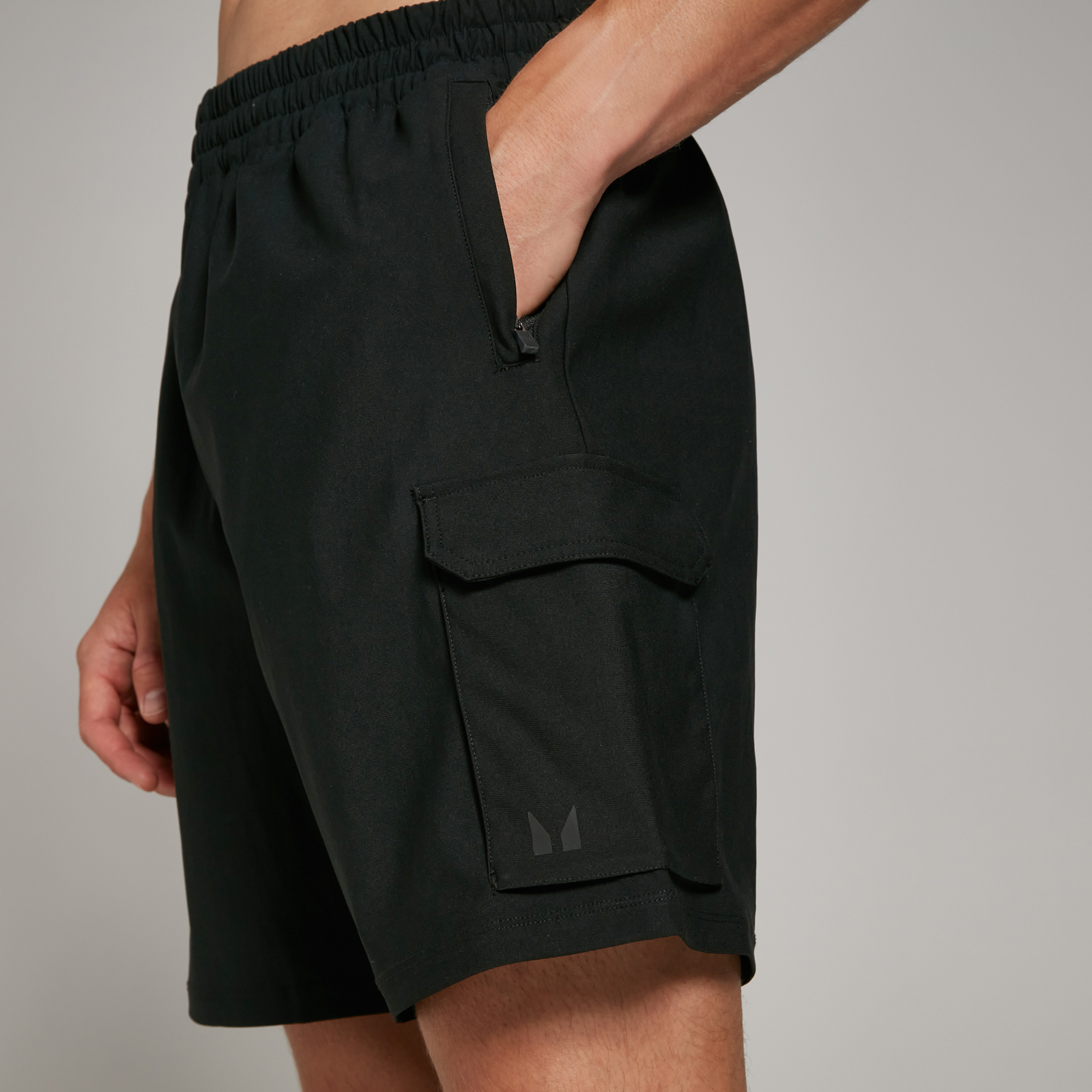 Bild von MP Herren Tempo Gewebte Cargo Shorts – Schwarz - XL