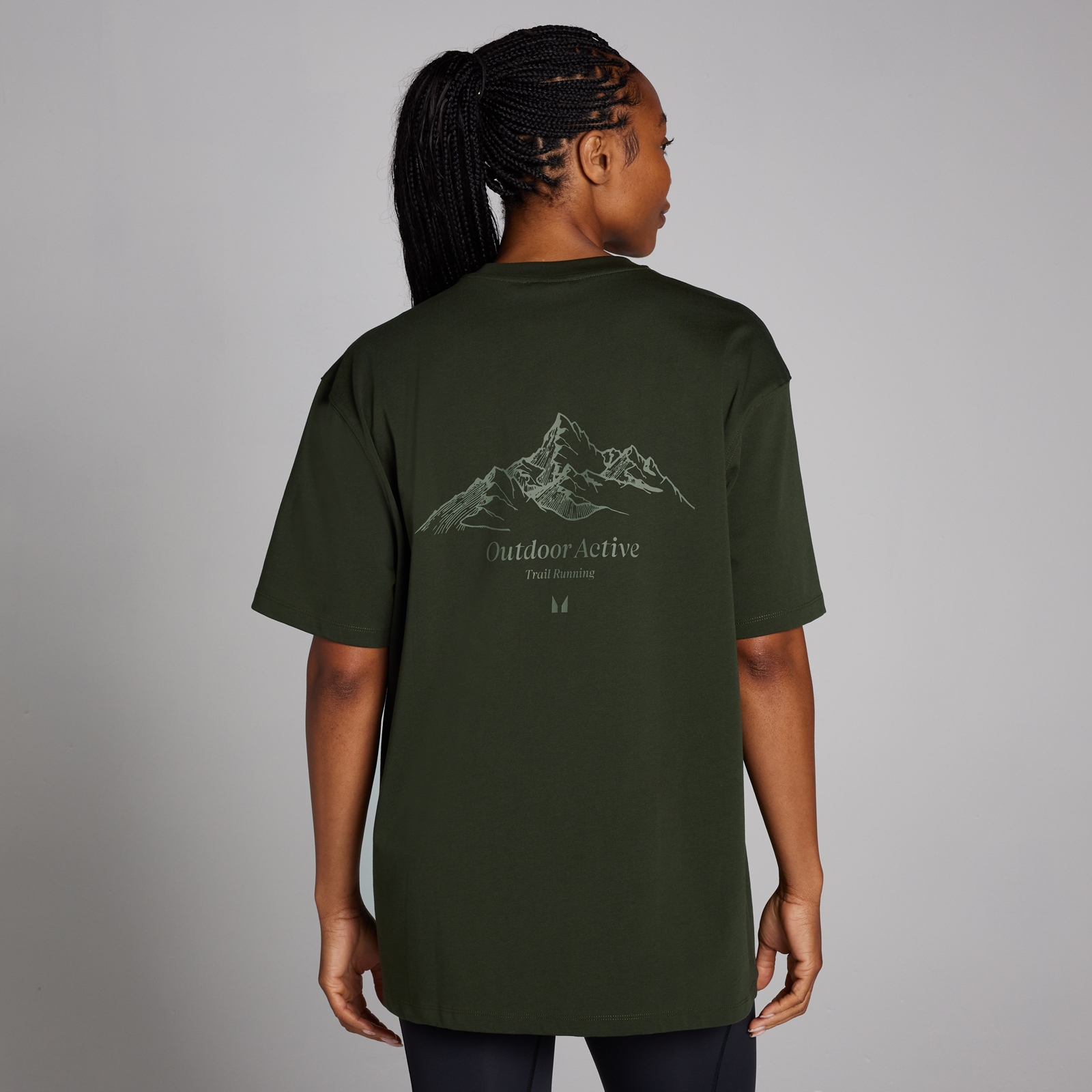 Bild von MP Velocity Oversize-T-Shirt für Damen – Waldgrün - XXS - XS