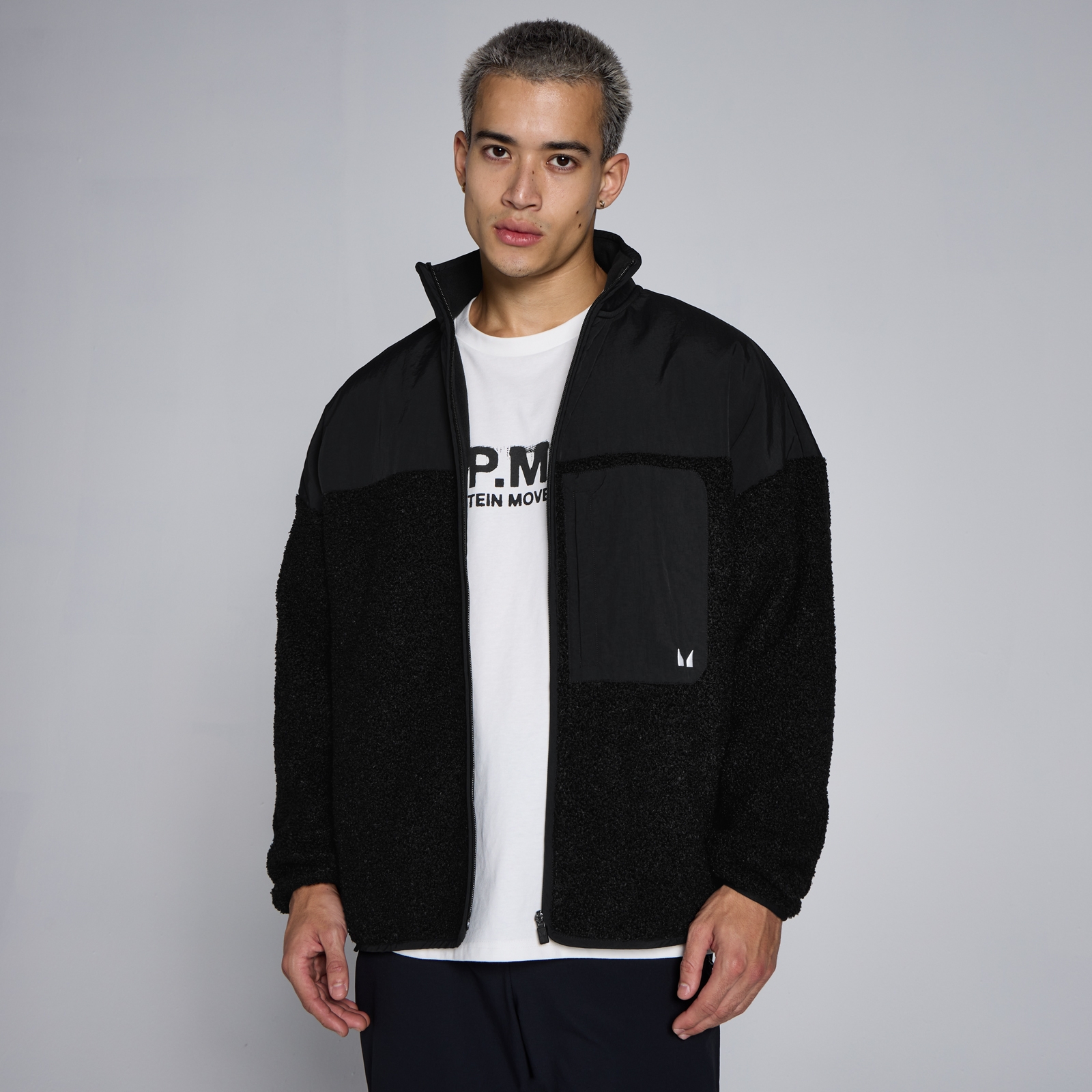 Bild von MP Herren Lifestyle Hybrid-Fleece – Schwarz  - L