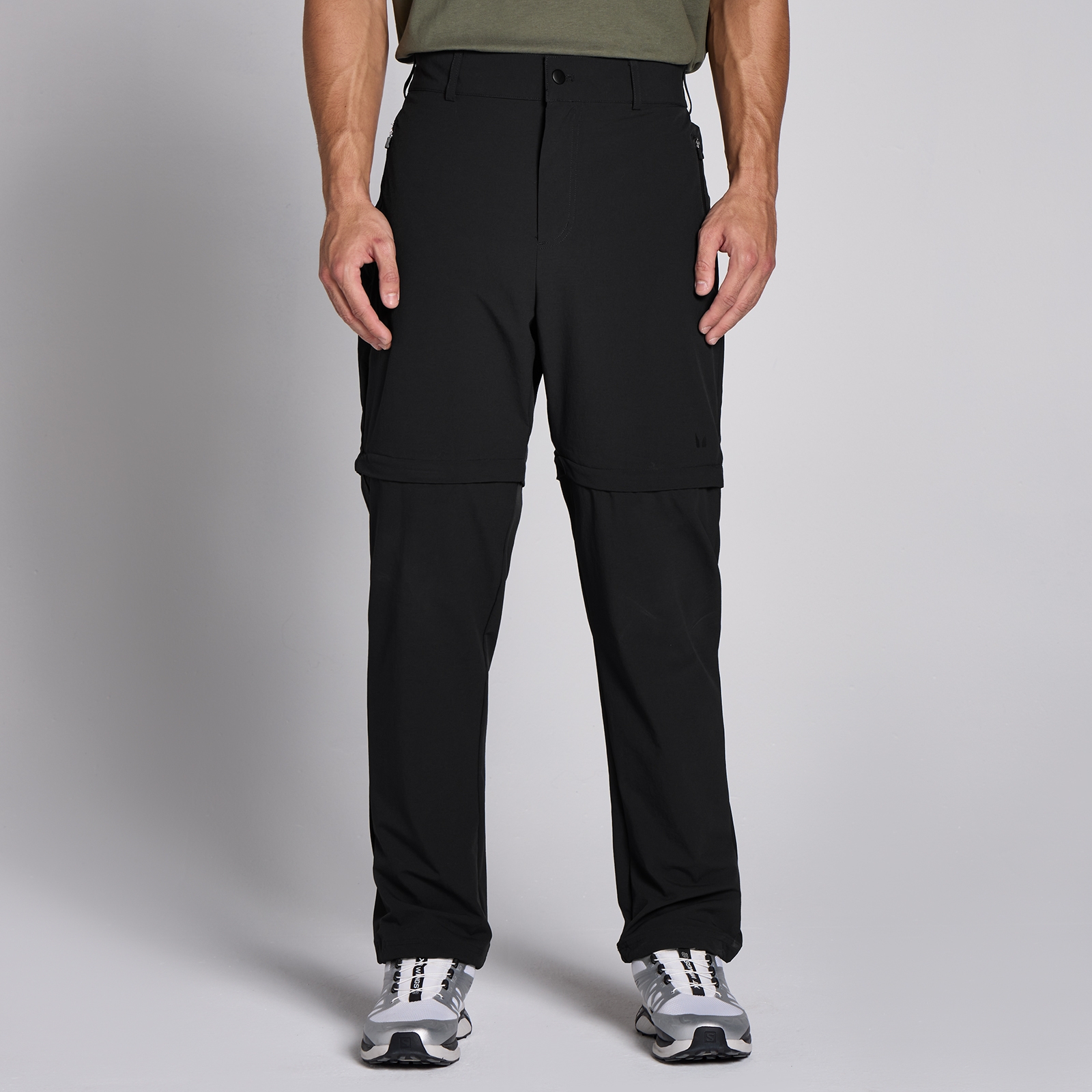 Bild von MP Men's Lifestyle 2 in 1 Walking Trouser / Shorts - Black - S