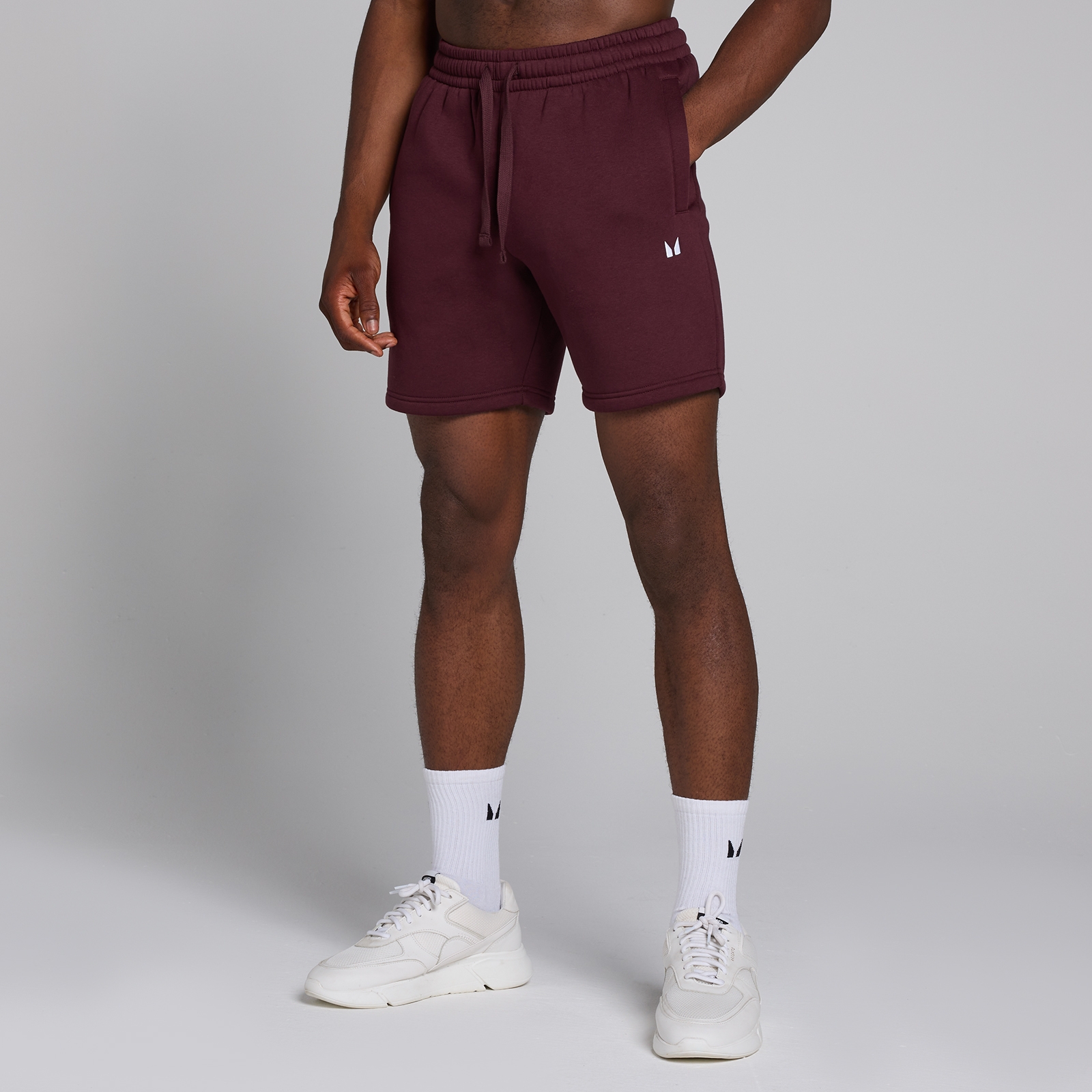 Bild von MP Herren Rest Day Sweatshorts – Dunkle Beere - S