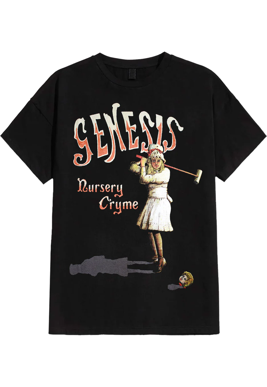Bild von Genesis - Nursery Cryme - T-Shirt - Schwarz - XL - 100% Baumwolle,Jersey