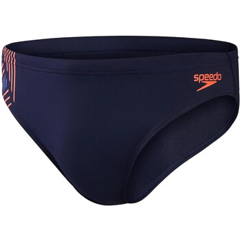 Bild von SPEEDO Badehose TECH PNL 7CM BRF AM NAVY/ORANGE