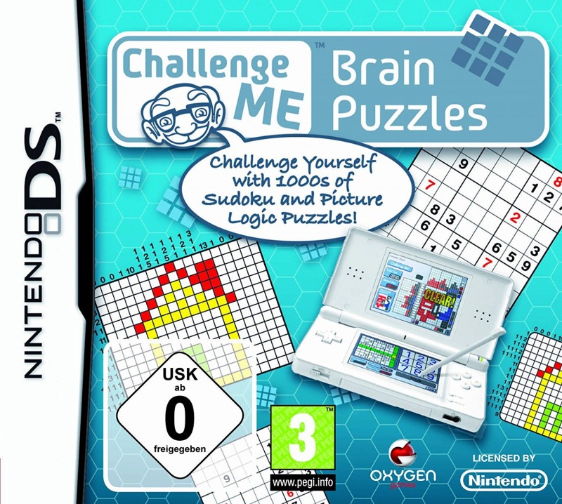 Bild von Nintendo DS - Challenge Me: Brain Puzzles (DE/EN) (mit OVP) (gebraucht)