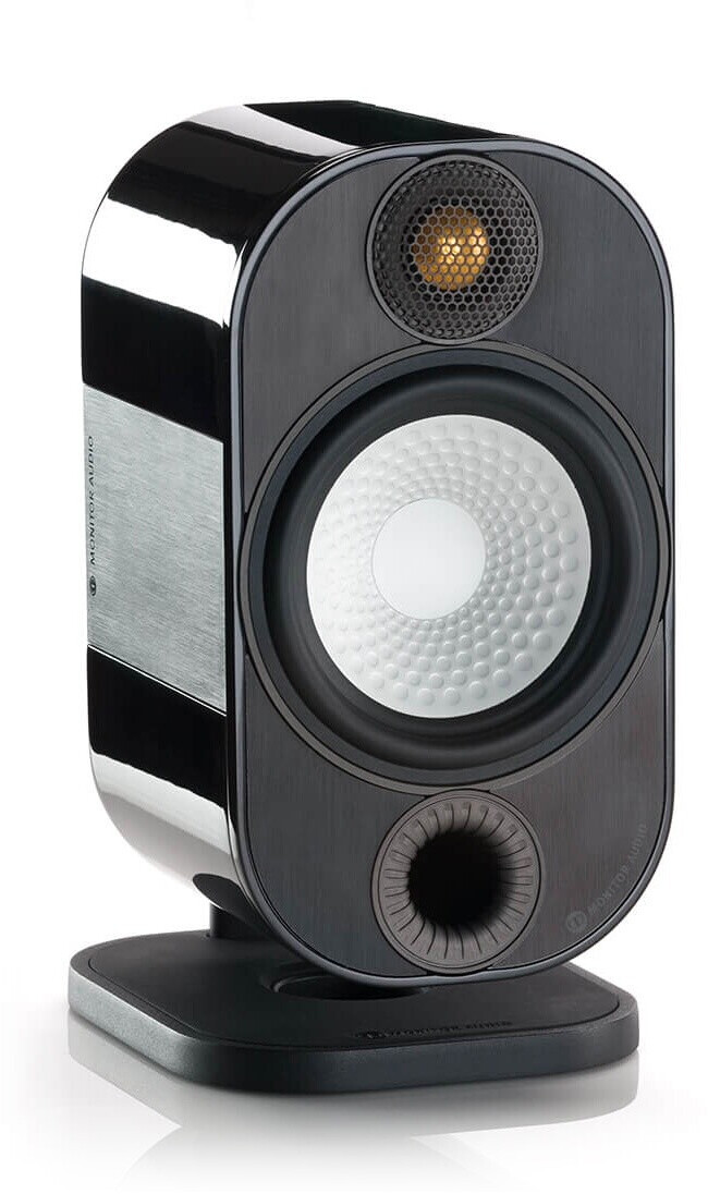Bild von Monitor Audio A10 100 W Lautsprecher – Lautsprecher (Lautsprecher, 1.0 Kanäle, Boden, Wand-/Deckenhalterung, Oberseite Tisch-/Bücherregal, 2,54 cm (1 Zoll), 14 cm (5,5), 2,5 cm)
