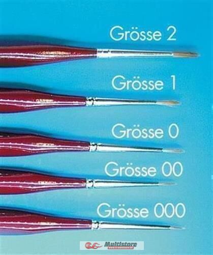 Bild von Krick MODELCRAFT Zobelhaar Pinsel 0 / 492093