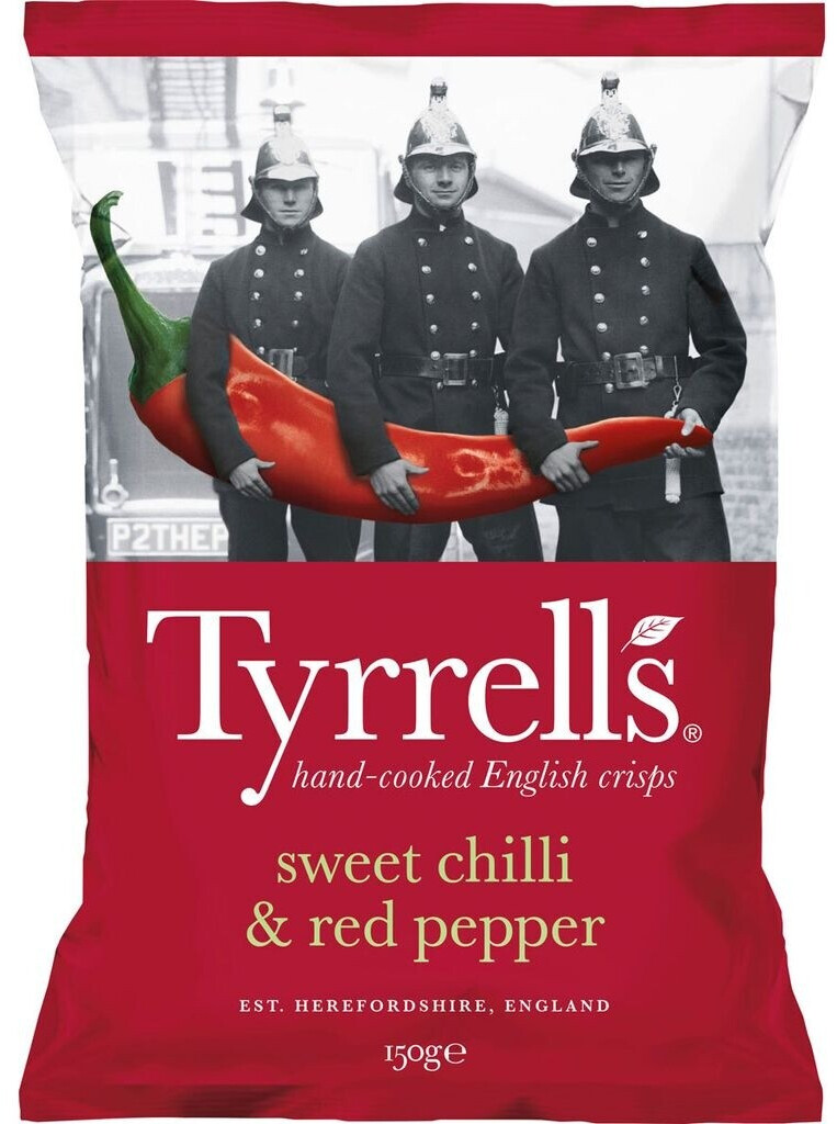 Bild von Tyrrell's Sweet Chilli & Red Pepper Crisps (150 g)