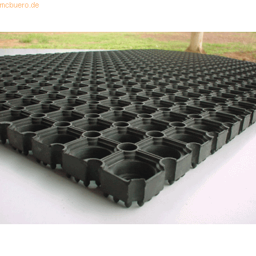 Bild von Doortex Schmutzfangmatte Octomat Außenbereich 60x80cm schwarz