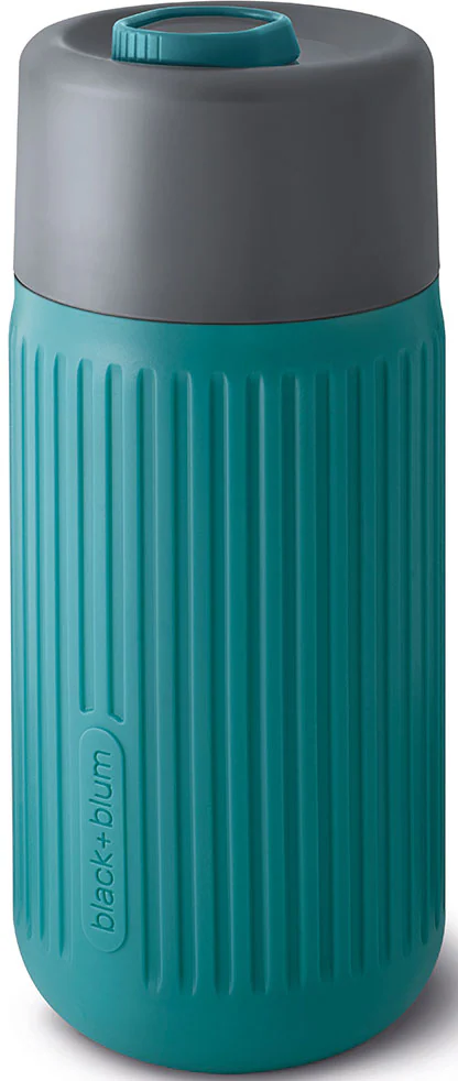 Bild von black+blum Coffee-to-go-Becher To-Go B, Glas, Kunststoff, purer Kaffeegenuss, 340 ml