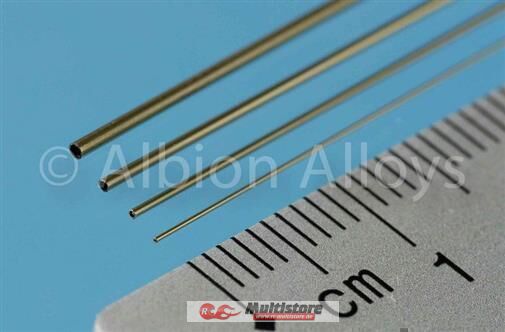 Bild von ALBION ALLOYS Krick Messing Mikro Rohr 0,4x0,2x305 mm AxI-Ø VE3 PG C / AAMBT04