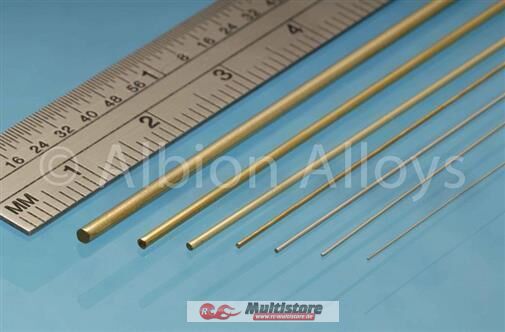 Bild von ALBION ALLOYS Krick Neusilber Stange 0,1x305 mm VE10 PG A / AANSR01