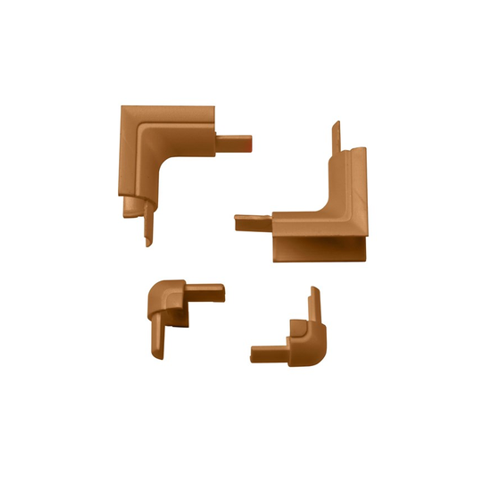 Bild von D-LINE Adapter Kit 30x15mm in Eichenfarbe