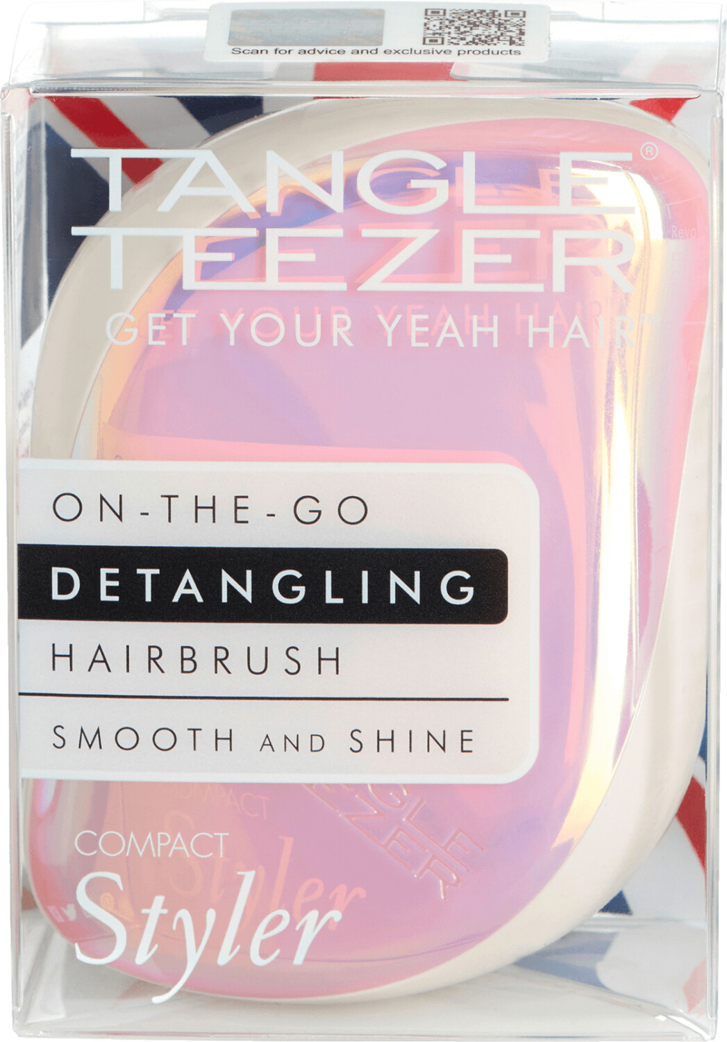 Bild von Tangle Teezer Compact Styler Halo Hero Detangler Hairbrush