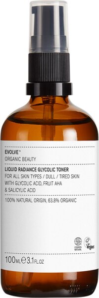Bild von Evolve Organic Beauty Liquid Radiance Glycolic Toner - 100 ml