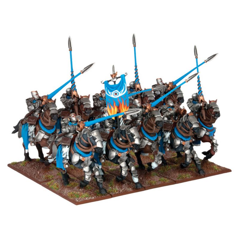 Bild von KoW Basilean Paladin Knights Regiment King of War Mantic Games
