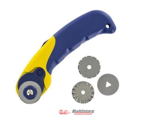 Bild von Krick Rollmesser klein mit 3 verschiedenen Klingen / 492124