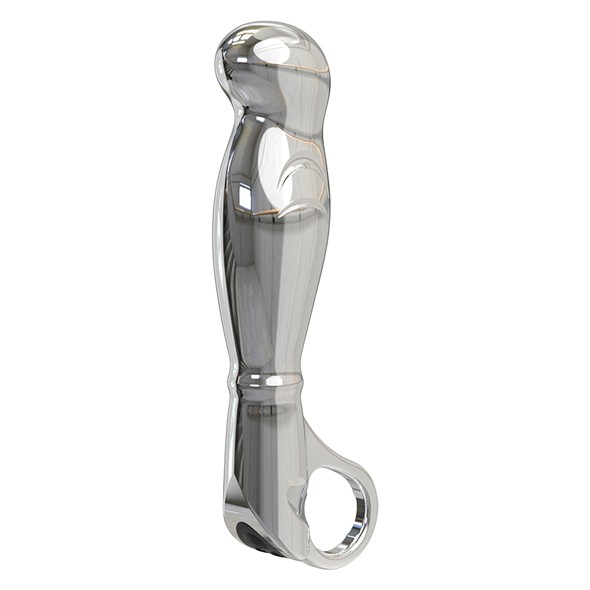 Bild von Vibrierender Prostataplug aus Metall Fortis Nexus 10 x 3.3cm