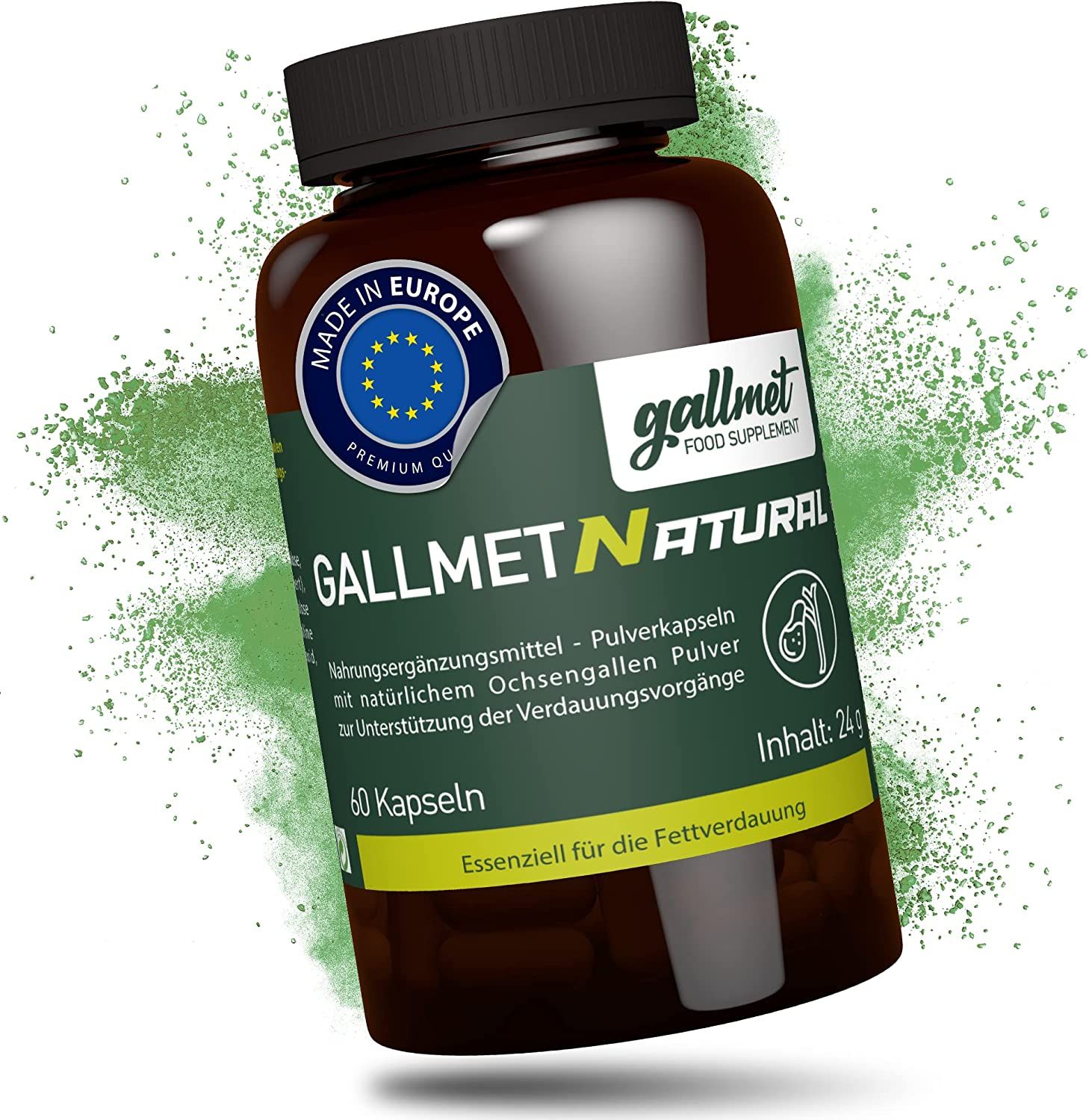 Bild von Gallmet Natural Ochsengallenpulver