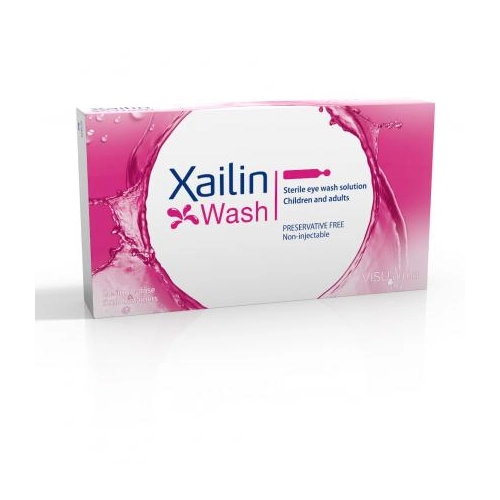 Bild von XAILIN Wash Augenspüllösung in Einzeldosen