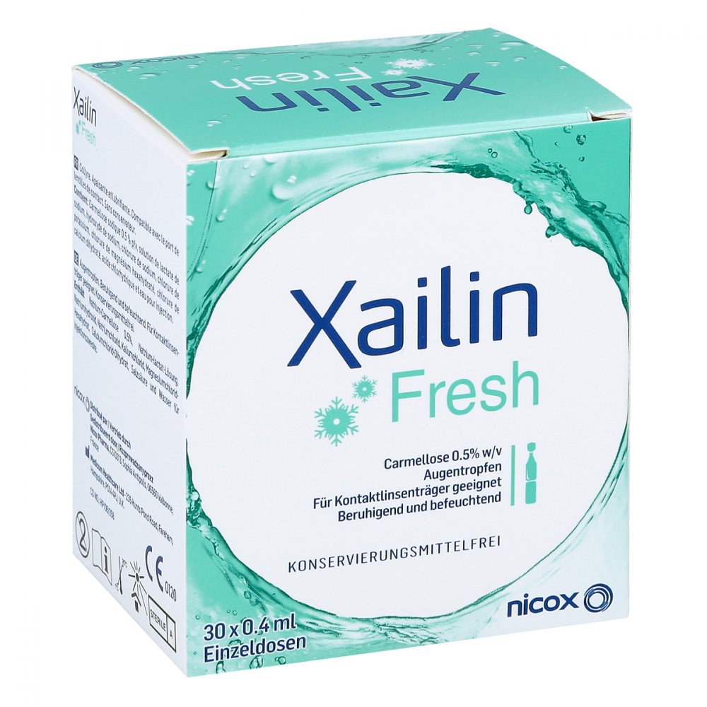 Bild von Xailin Fresh 30 X 0,4 ml Augentropfen - Bei trockenen Augen