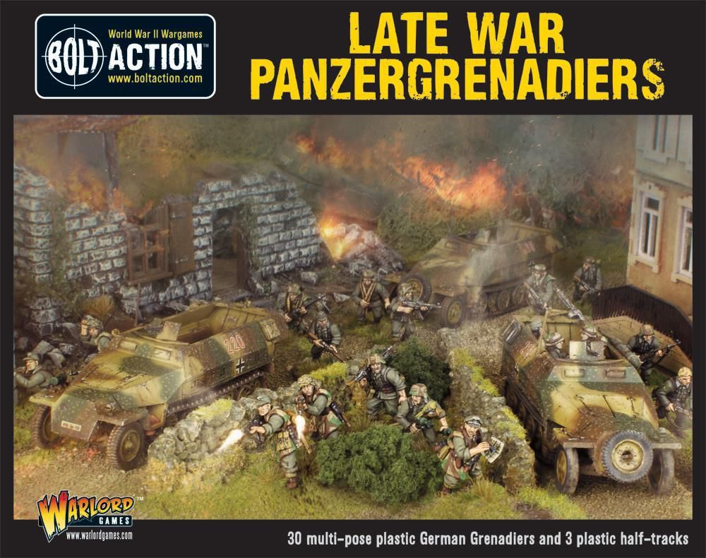 Bild von Warlord Games German Late War Panzergrenadiers 28mm Deutschland WWII Grenadiere